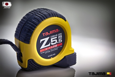 TAJIMA / MEASURING TAPE ”Z-CONVE - 5.5m / ZC25-55CB From Japan New