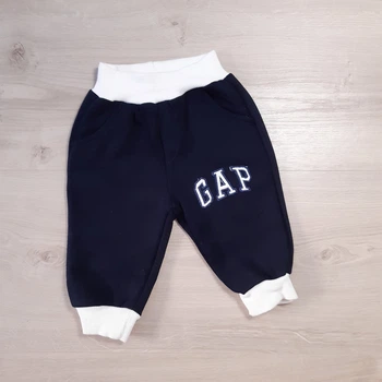 Штанишки на флисе р56 Gap т.синий