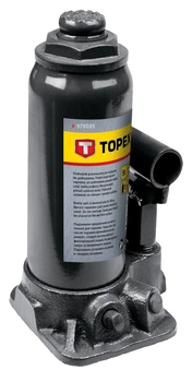 Topex 97X035 Домкрат гидравлический бутылочный, 5 т, 215-445 мм