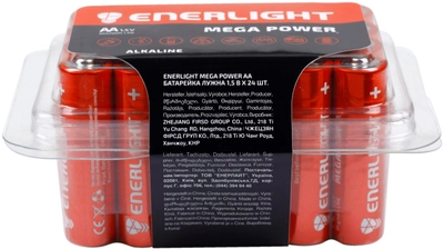 Батарейка Enerlight Mega Power AA Box 24 шт (90060324)