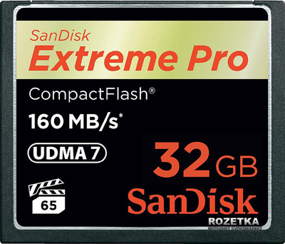 SanDisk CompactFlash Extreme Pro 32GB (SDCFXPS-032G-X46)