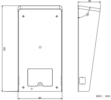 Захисний козирок Hikvision DS-KABV8113-RS/Surface