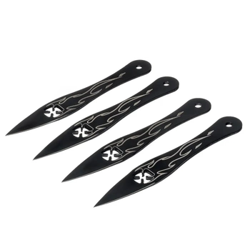 Ножі метальні комплект 4 в 1 Black Fire