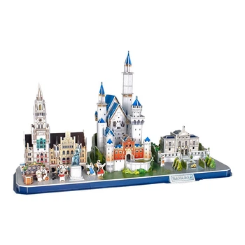 Cubic Fun Тривимірна головоломка-конструктор CITY LINE "BAVARIA"