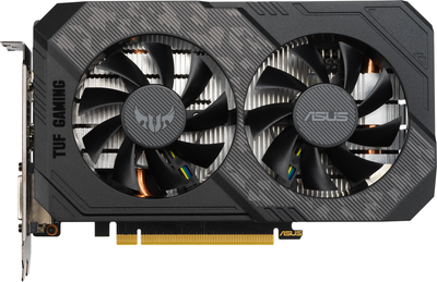 Відеокарта Asus PCI-Ex GeForce GTX 1650 TUF Gaming V2 OC Edition 4GB GDDR6 (128bit) (1665/12000) (DVI-D, HDMI, DisplayPort) (TUF-GTX1650-O4GD6-P-V2-GAMING)
