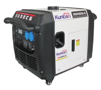 Генератор інверторний бензиновий 3.5 кв KUNBAO KB5800i-E однофазний ЕВРО-5