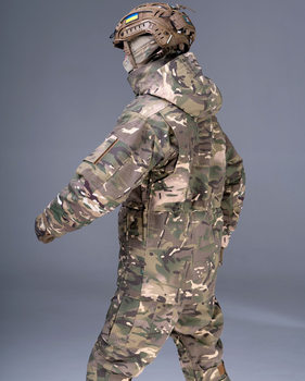 Тактична штурмова куртка UATAC Gen 5.2 L Мультикам FOREST Ліс з флісовою парою