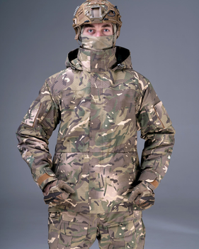 Тактическая штурмовая куртка UATAC Gen 5.2 XXL Мультикам FOREST Лес c флисовой парой