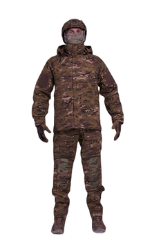 Комплект військової штурмової форми UATAC Gen 5.2 L Мультикам OAK Дуб. Штани + Куртка