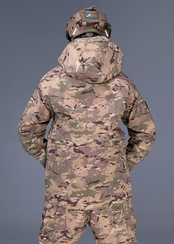 Тактична штурмова куртка UATAC Gen 5.2 M Мультикам Степ з флісовою парою