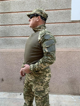 Камуфляжна Тактична Військова Форма Одягу ЗСУ XL Темний Піксель