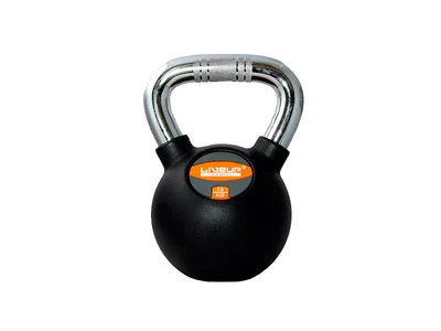Гиря LiveUp RUBBER KETTEL DUMBELL