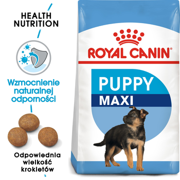 Сухий корм для щенят великих порід Royal Canin Maxi Puppy до 15 місяців 4 кг (3182550402149) (91353) (30060401)
