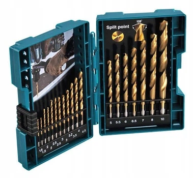 Сверла по металлу Makita B67795 1.5-10мм 19шт