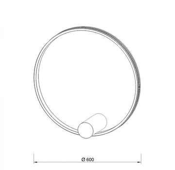 Бра KLOODI KD-RG BRA 600 36W 4К ALU