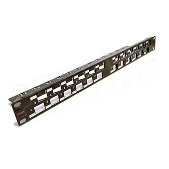 Патч-панель Molex PID-00282 набірна 19"/24 кейстоунів/STP/1U