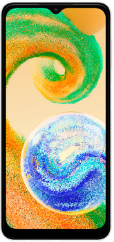 Мобільний телефон Samsung Galaxy A04s 3/32GB White (TKOSA1SZA1190)