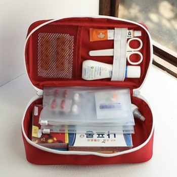 Сумка аптечка органайзер для медикаментов Красный (ОКС-1002-1)