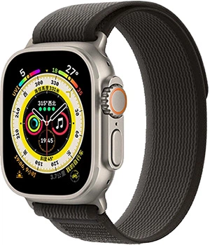 Ремінець Drobak Trail Loop для Apple Watch 49 mm Black Gray (191920)