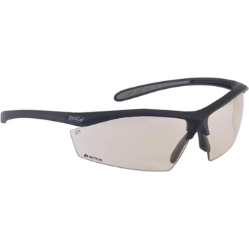 Тактические защитные очки, Sentinel, Bolle Safety, с чехлом, Black with Brown Lens