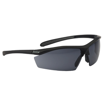 Балістичні захисні окуляри, Sentinel, Bolle Safety, з чохлом, Black with Smoke Lens