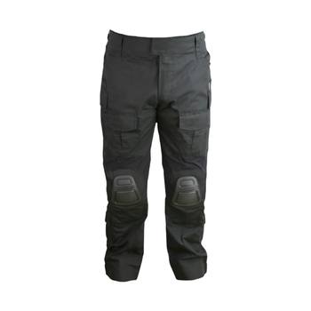 Штани бойові Gen II Spec-Ops Trousers з колінами, Kombat tactical, Black, L