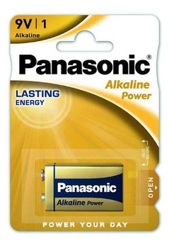 Батарейка крона 9V лужна 6LR61 PANASONIC