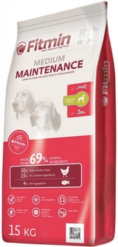 Sucha karma dla psów średnich ras FITMIN Medium Maintenance - 15kg (8595237006496)