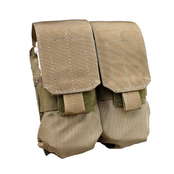 Подсумок TMC Double M4 Mag Pouch CB