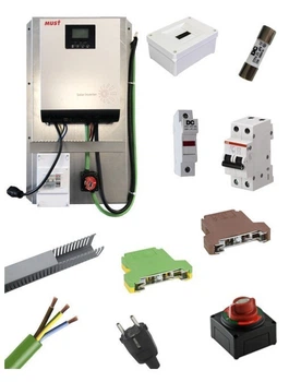 Гібридній інвертор Must PV18-5048 VHM 1кВт 12 В (на монтажній панелі)