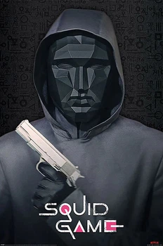 Постер плакат "Игра В Кальмара (Человек В Маске)" 61x91.5см Pyramid International (ps-103794)