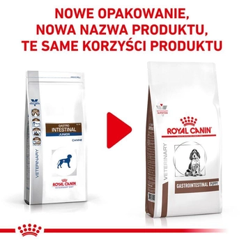Sucha karma dla szczeniąt Royal Canin GastroIntestinal Junior na problemy trawienne 2.5kg (3182550771030) (39570251)