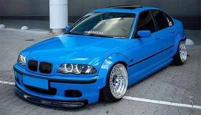 Накладка на бампер ЦСЛ глянец БМВ е46 М тех BMW E46 M-Tech