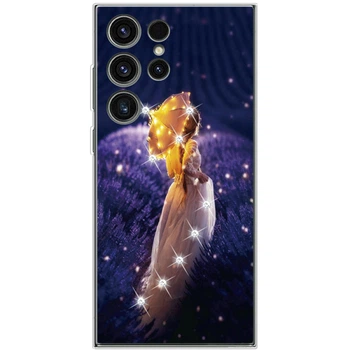 Силіконовий чохол BoxFace Samsung Galaxy S23 Ultra (S918) Girl with Umbrella (45809-rs20)