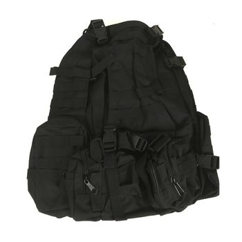 Тактичний рюкзак JHL чорний 55 л