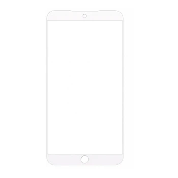 Защитное стекло Silk Print Meizu M15 Plus White