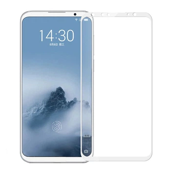 Защитное стекло Silk Print Meizu 16th White