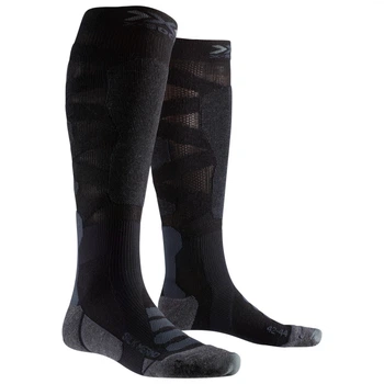 Носки X-SOCKS Ski Silk Merino 4.0 XS-SSKMW19U-B033 Black/Dark Grey Melange 39/41