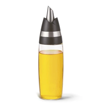 Пляшечка для олії Fissman зі скла 5.5х22см/300мл Прозора (6422)