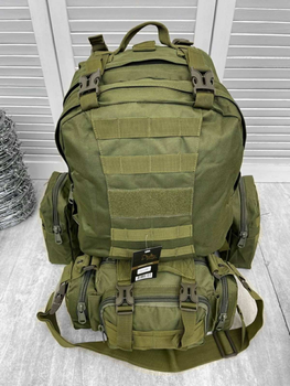 Рюкзак тактический штурмовой Mission Pack Laser Cut Olive 55 л