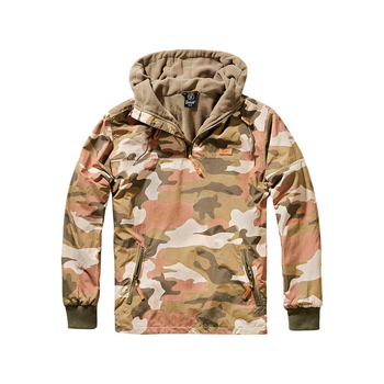 Куртка-Анорак luke Windbreaker, Brandit, Woodland Light, L