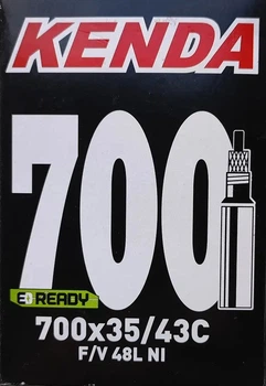 Камера велосипедна Kenda 700 x 35C/43C (35/44-622/630) FV Presta, вентиль 48 мм