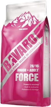 Sucha karma dla psów dorosłych i szczeniąt JOSERA BAVARO Force 28/16 18 kg (4032254743644)