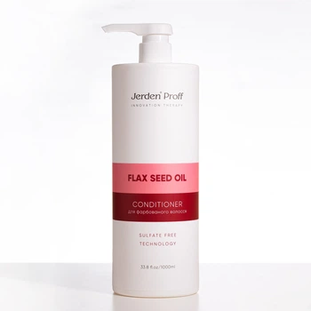 Кондиционер для окрашенных волос JERDEN PROFF CONDITIONER FLAX SEED OIL 1000мл