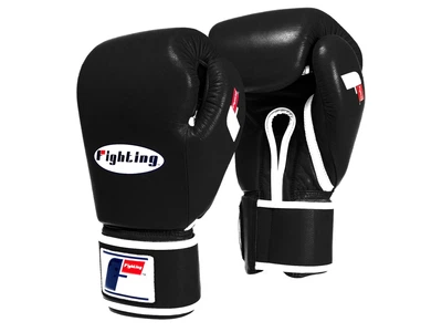 Рукавички тренувальні FIGHTING SPORTS Fury Professional Training Gloves 12 унцій чорний (4524)