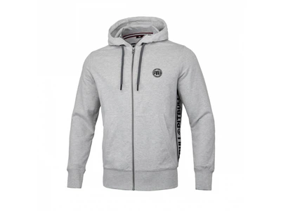Кенгурушка на блискавці PIT BULL Hooded Zip F.Terry Small Logo S сірий (4795)