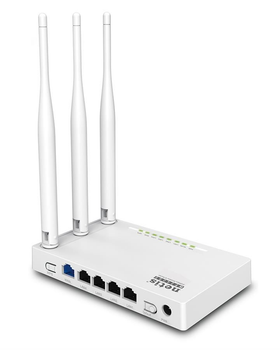 Netis Маршрутизатор N300, 4xFE LAN, 1xFE WAN, 3x зовнішн. ант.