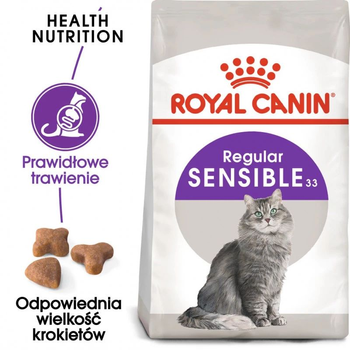 Sucha karma dla kotów Royal Canin Sensible 2 kg (3182550702317) (2521020)