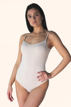 Адаптивное бесшовное боди Janira 45563 dune One Size Телесный