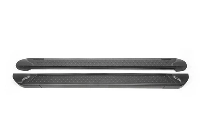 Боковые пороги для Renault Duster 2008-2017 (Allmond Black)
